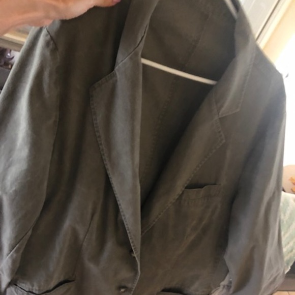 COPY - Army Green L.L. Bean Men's Blazer - Picture 3 of 3